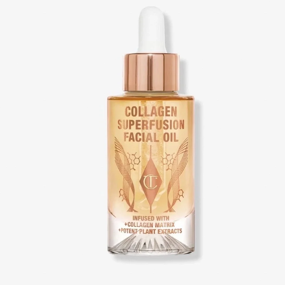 NEW Charlotte Tilbury Collagen Superfusion Firming Plumping Facial Oil 1 oz